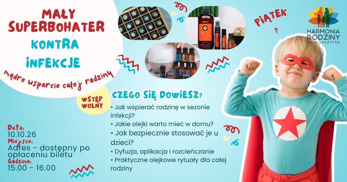 MAŁY SUPERBOHATER – WIELKIE WYZWANIA SEZONU INFEKCYJNEGO 🦸