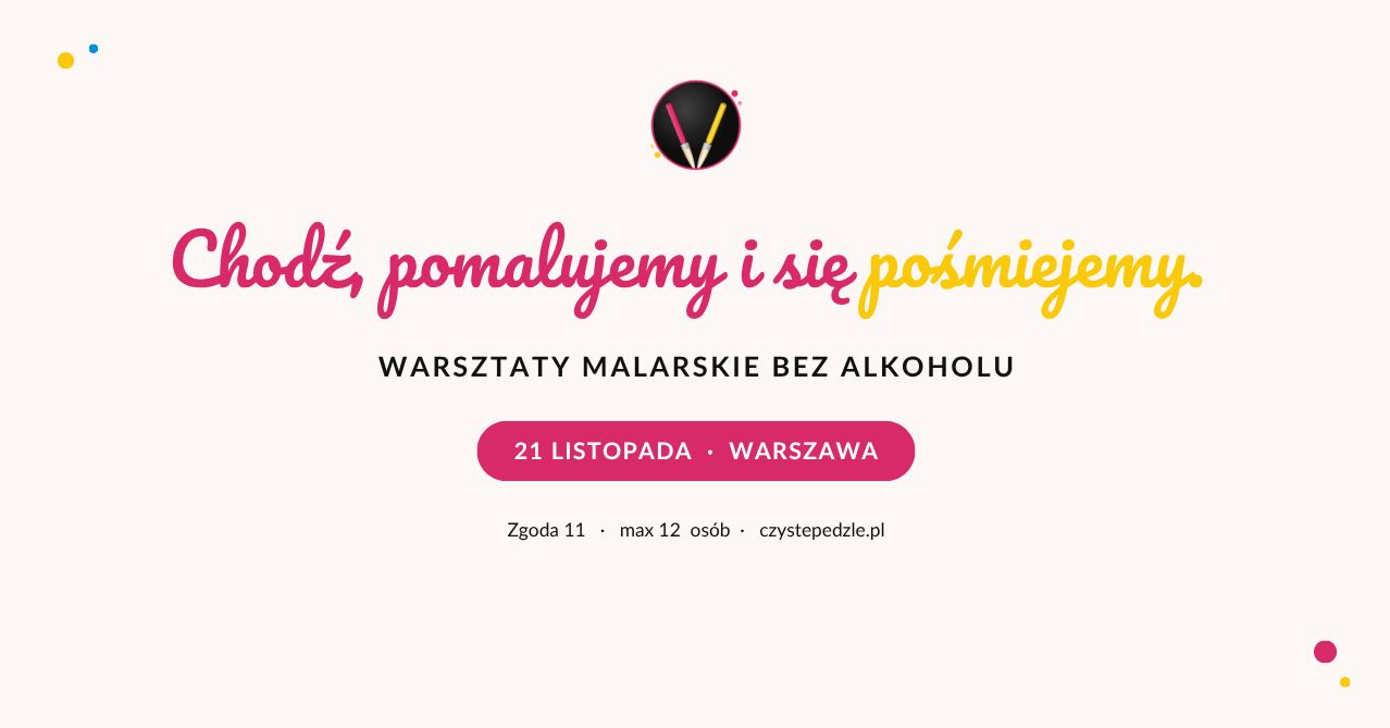 Warsztaty malowania Czyste Pędzle