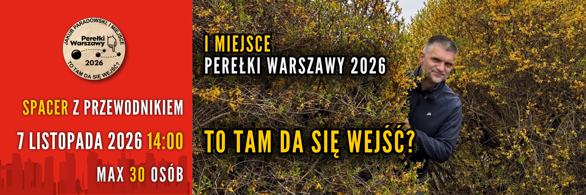 To tam da się wejść? [I miejsce w konkursie Perełki Warszawy 2026]
