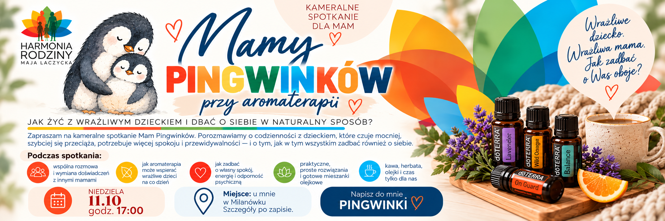 MAMY PINGWINKÓW Wrażliwe dziecko. Wrażliwa mama. Jak zadbać o Was oboje?