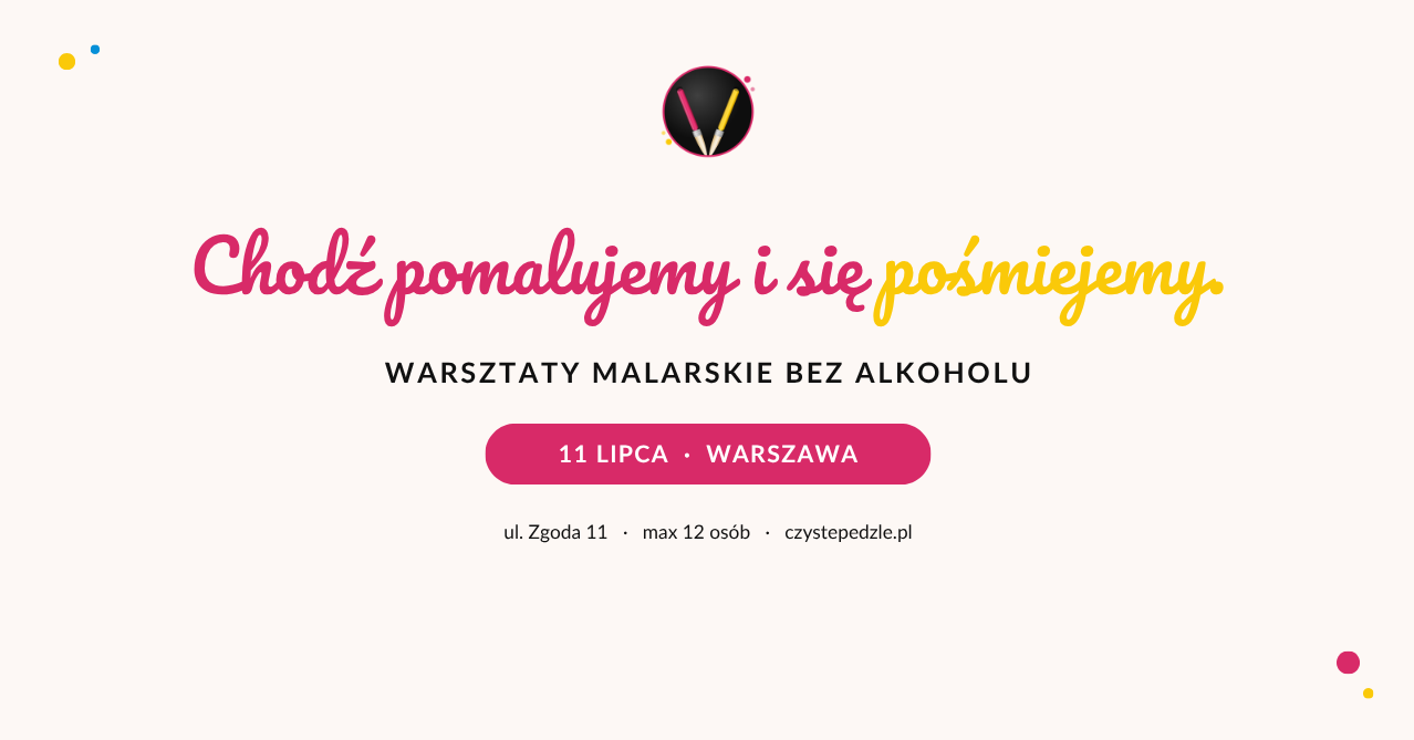 Warsztaty malowania Czyste Pędzle