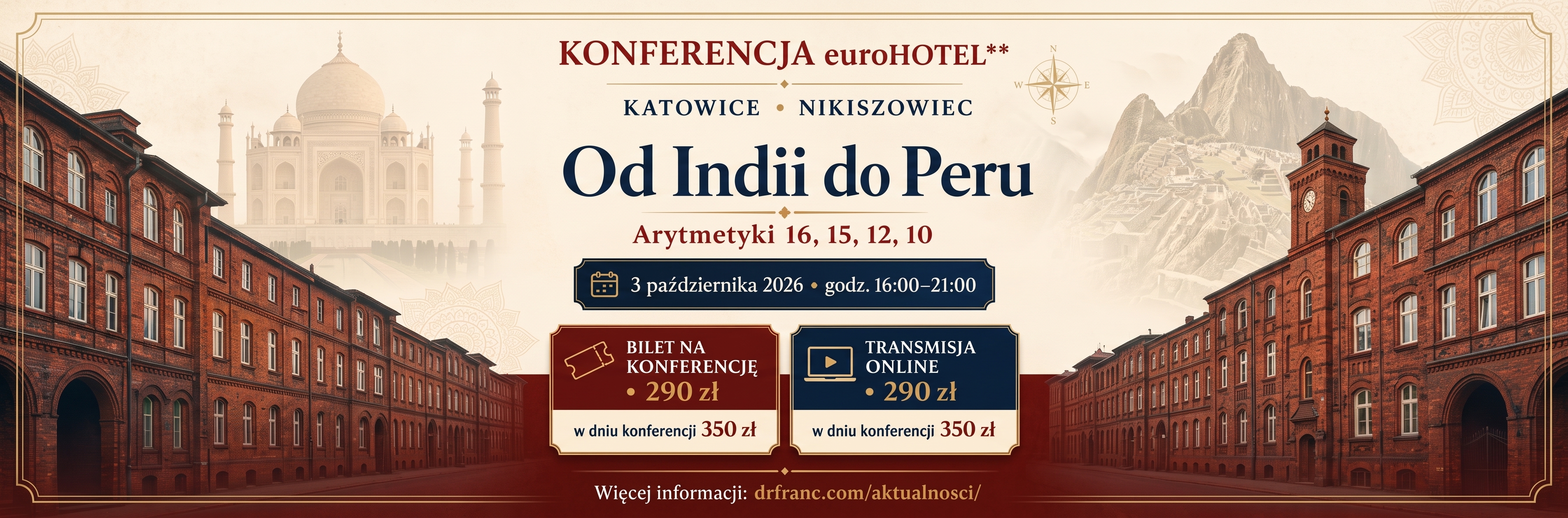 Tajemnice Starożytnych Cywilizacji: Od Indii do Peru (Arytmetyki 16, 15, 12, 10) || FRANC ZALEWSKI