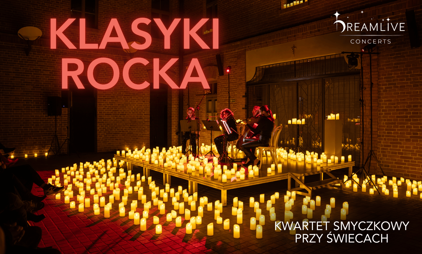 Koncert przy świecach - KLASYKI ROCKA