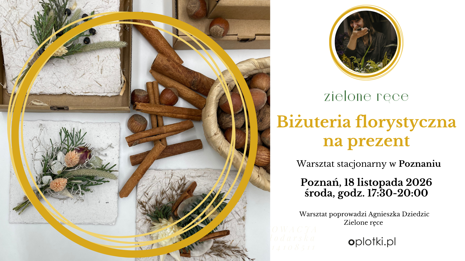 Warsztat tworzenia biżuterii na prezent - edycja świąteczna - POZNAŃ