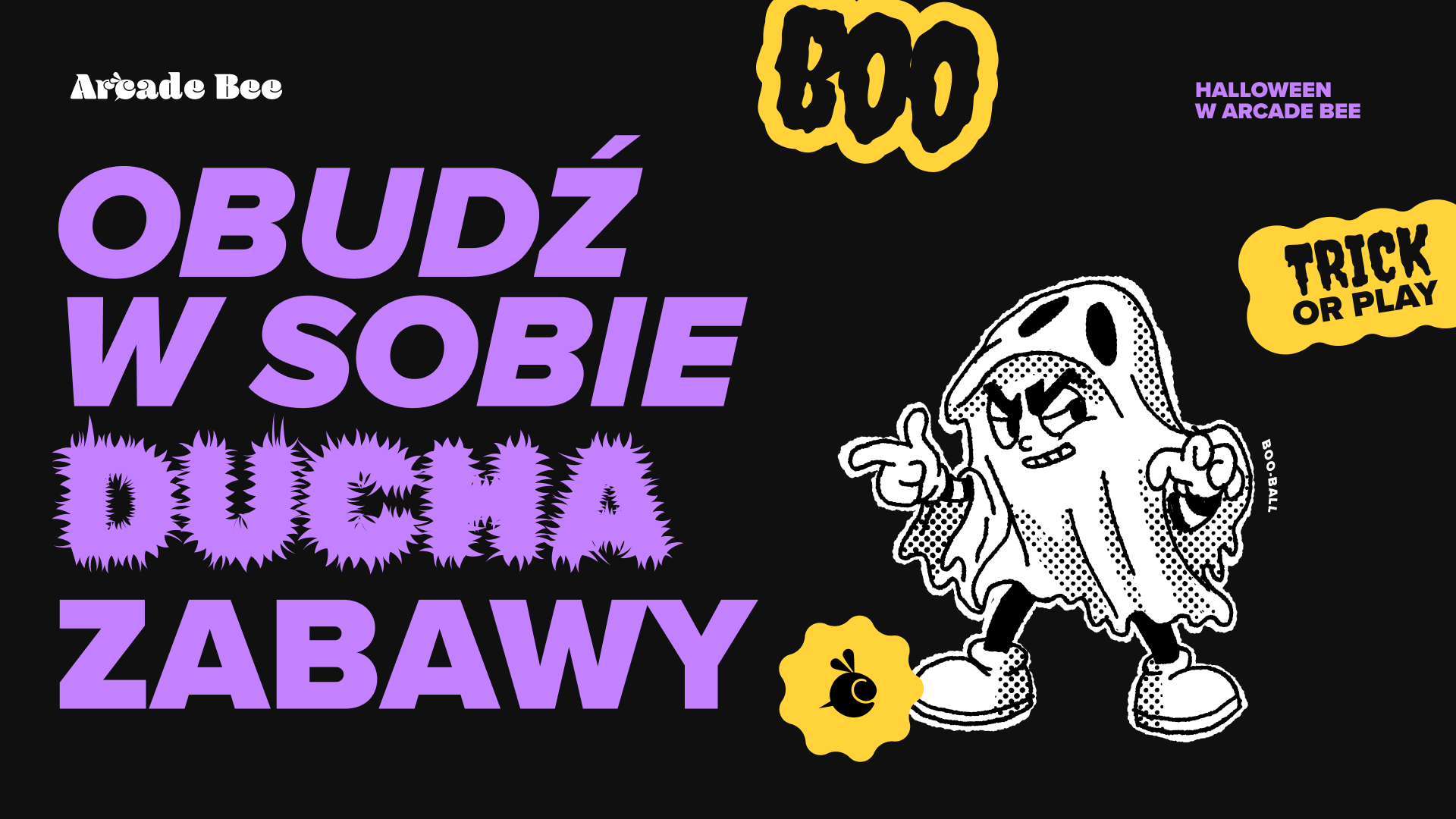 Halloween w Arcade Bee Hala Koszyki